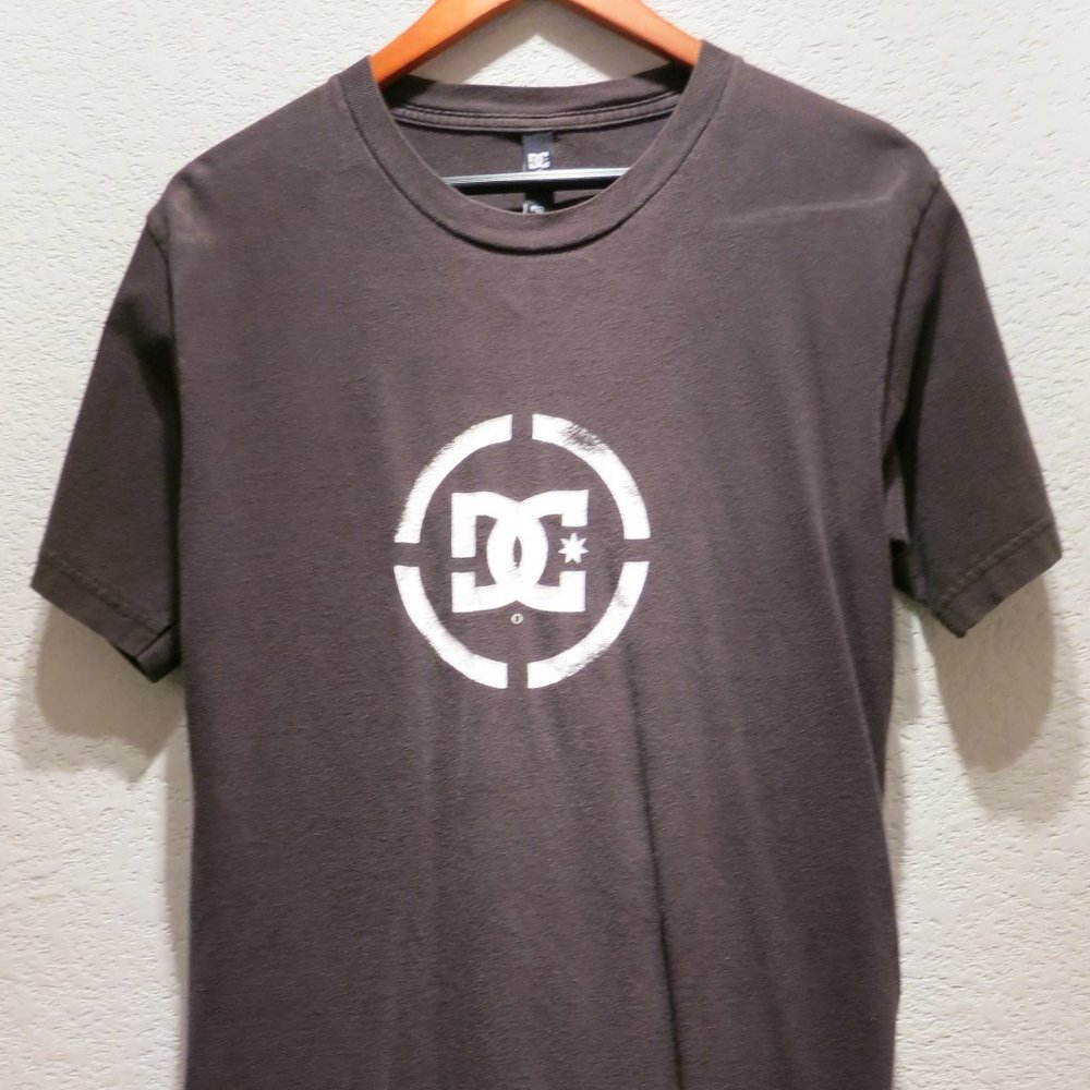 DC Vintage Skate T-Shirt, Medium, Black